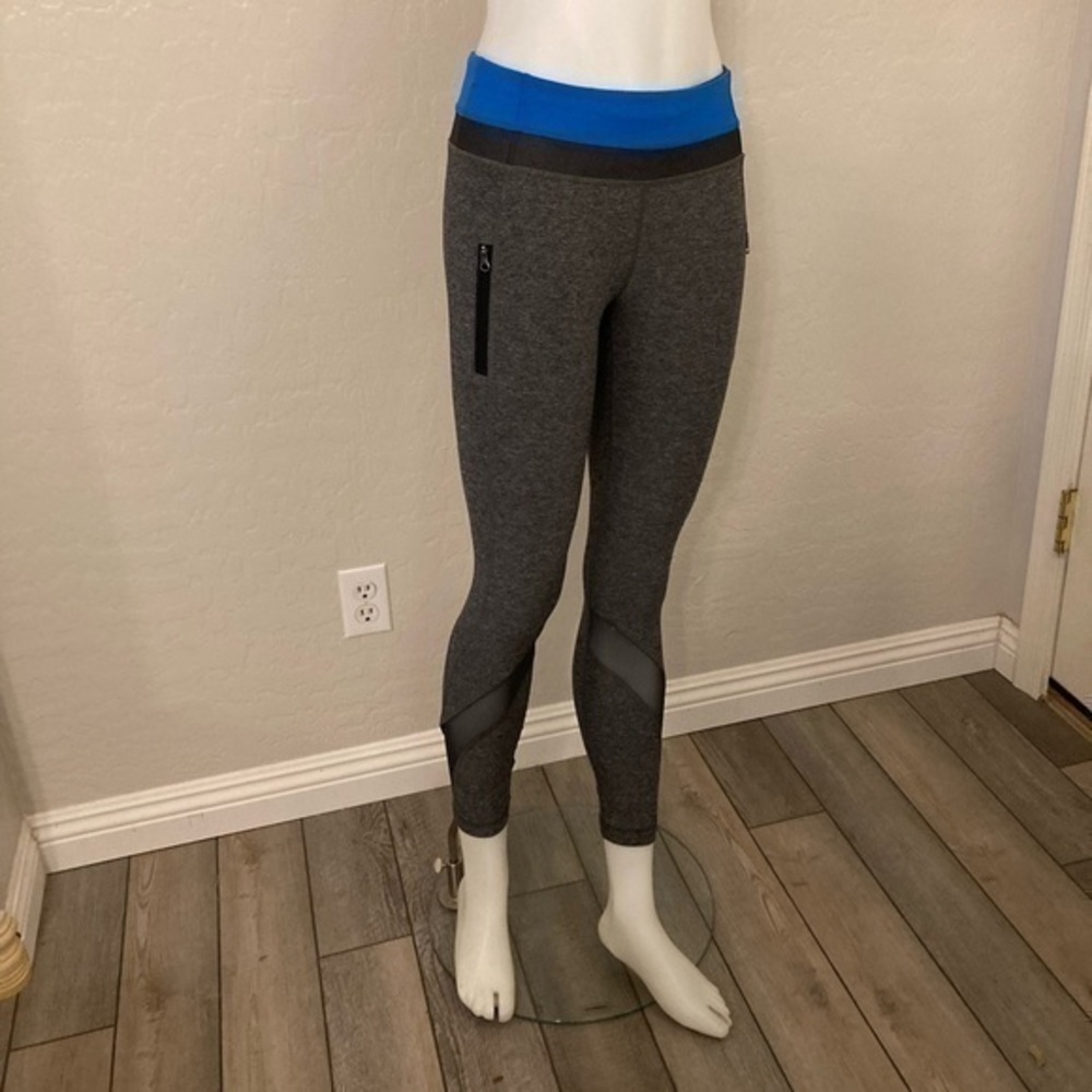 Lululemon Dark Heathered Gray Coal Leggings Size 6